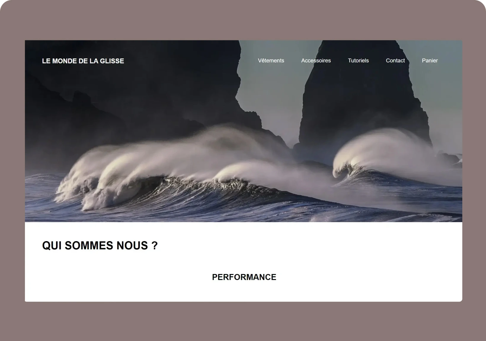 img Le monde de la glisse